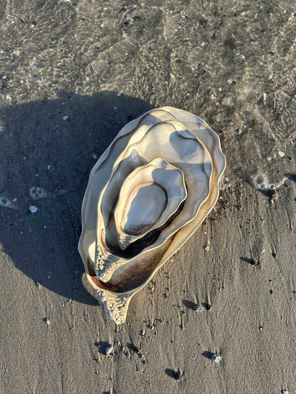 Østersfade i 3 størrelser