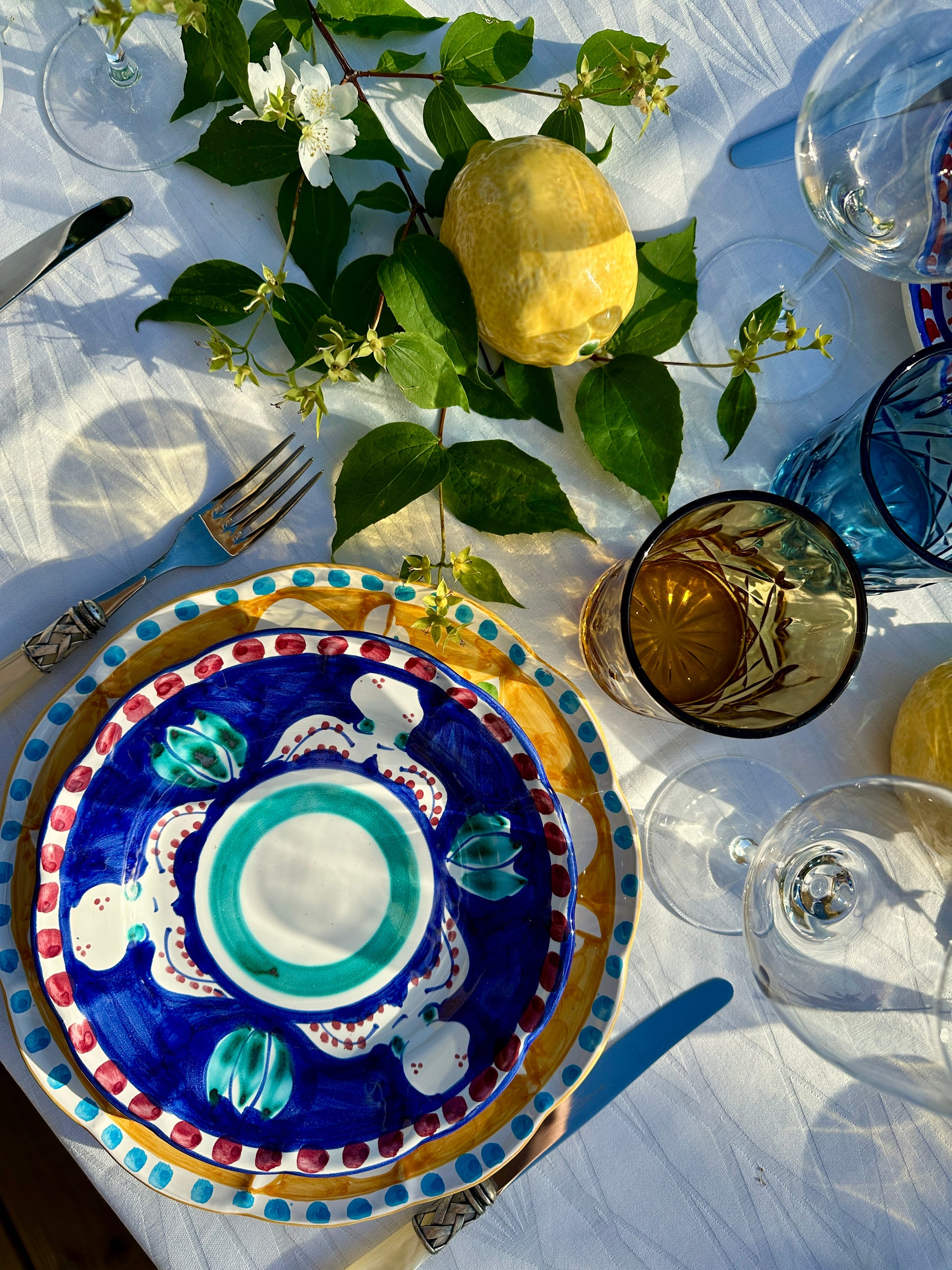 Tallerken med blæksprutte – Ø21