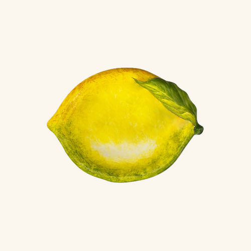 Citronformet skål – 31x23 cm