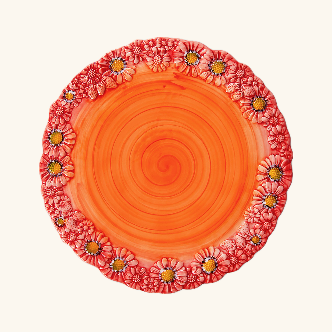 Serveringsfad med margueritter – Ø36