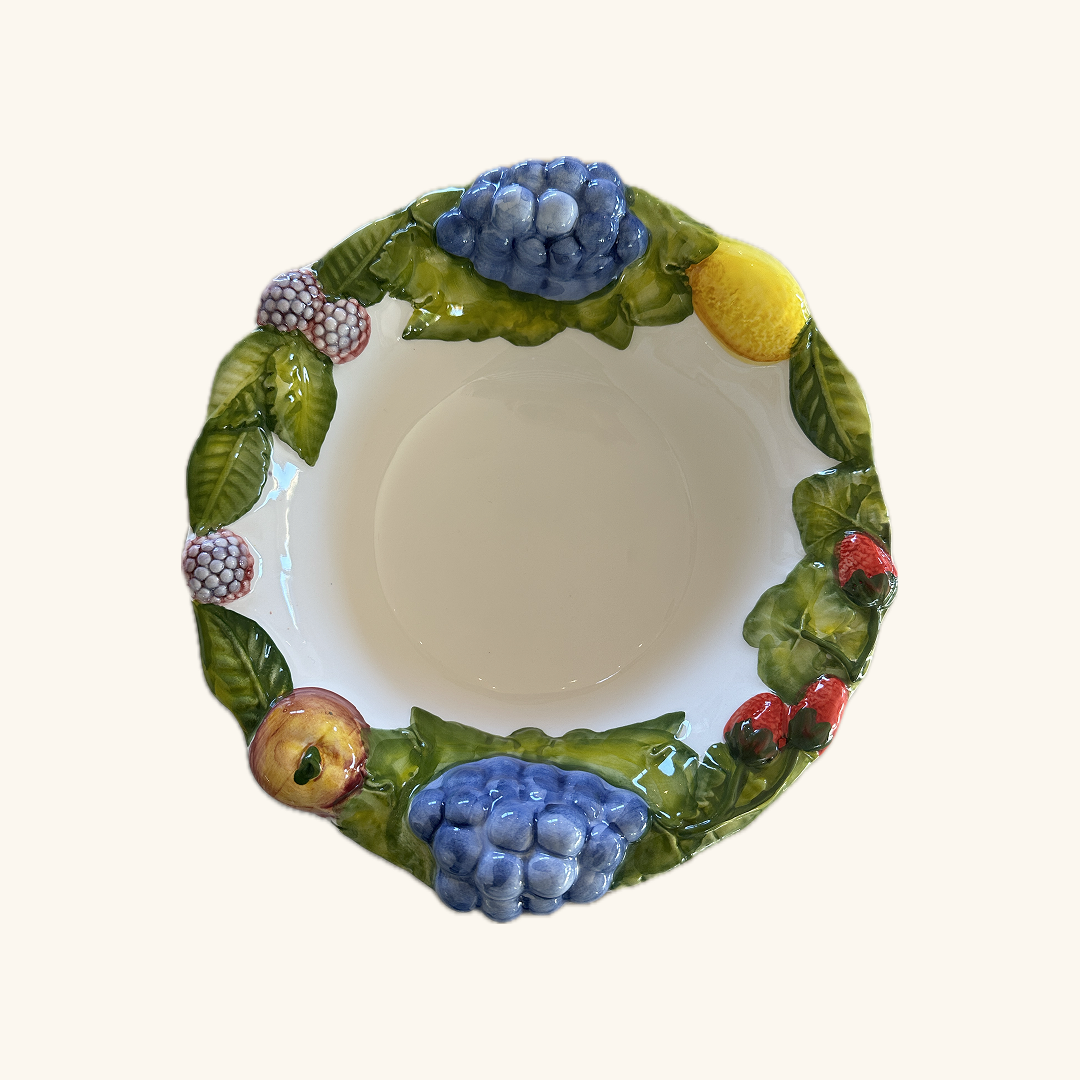 Skål med frugtmotiver – Ø25